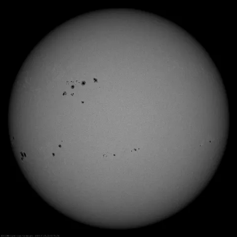 Image of Sun's photosphere