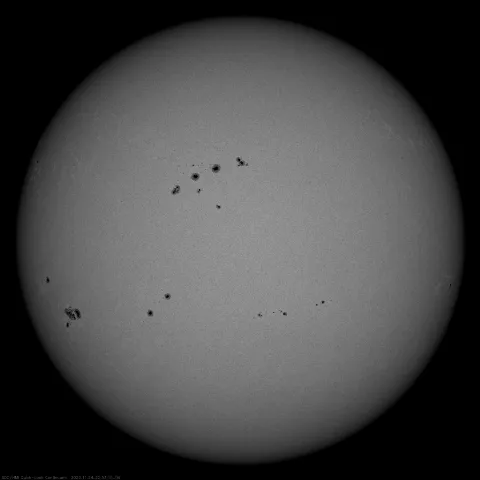 Image of Sun's photosphere