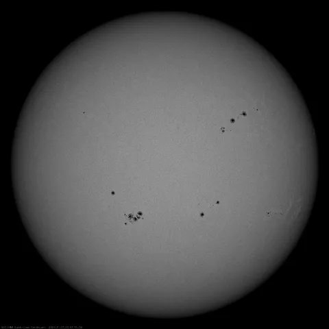 Image of Sun's photosphere