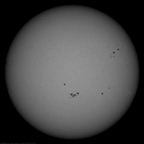 Image of Sun's photosphere