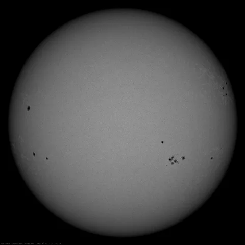 Image of Sun's photosphere