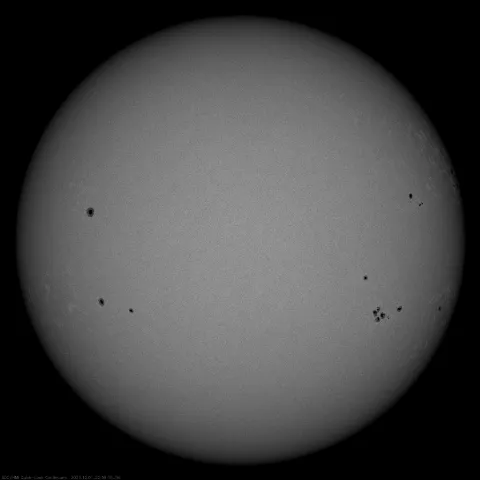 Image of Sun's photosphere