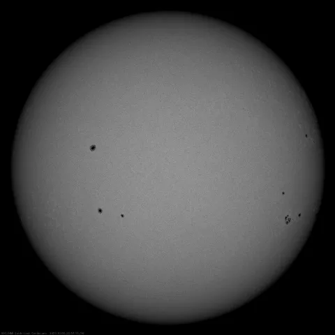 Image of Sun's photosphere