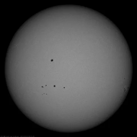 Image of Sun's photosphere