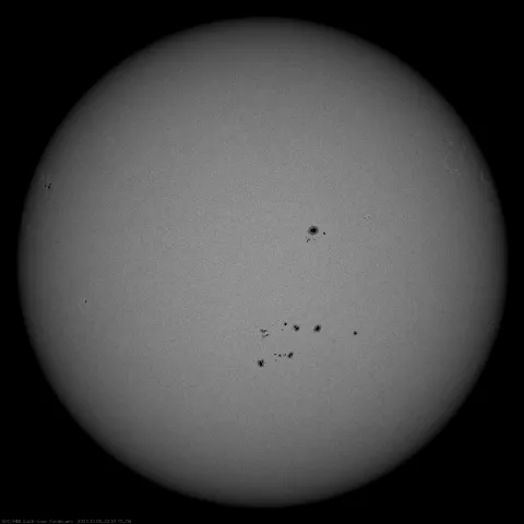 Image of Sun's photosphere