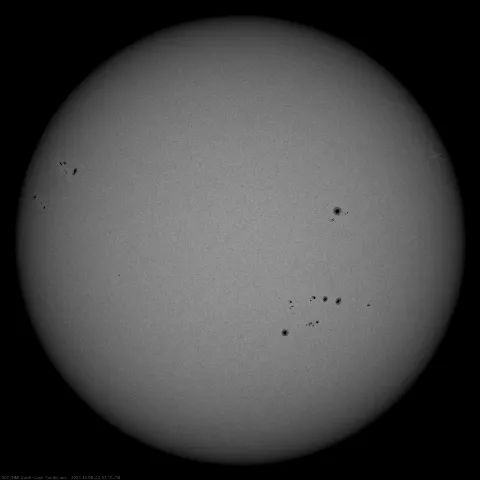 Image of Sun's photosphere