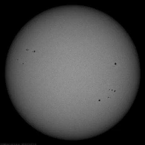 Image of Sun's photosphere