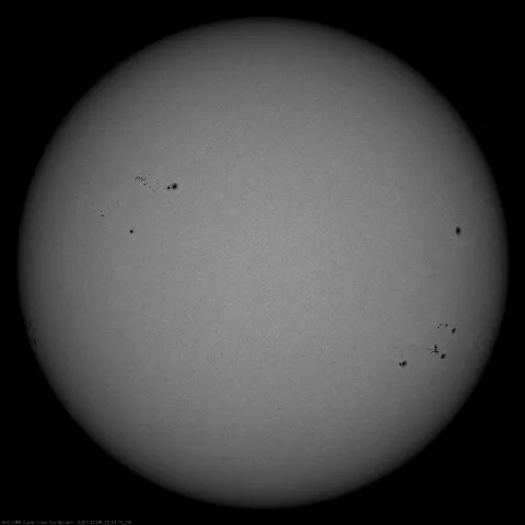 Image of Sun's photosphere