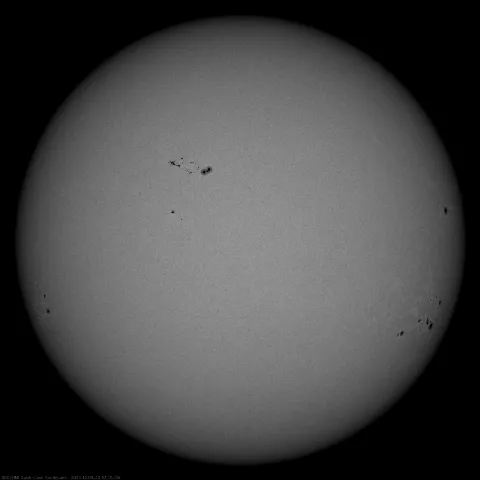 Image of Sun's photosphere