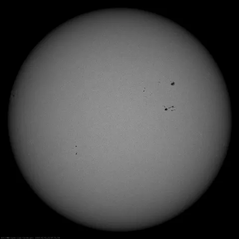 Image of Sun's photosphere