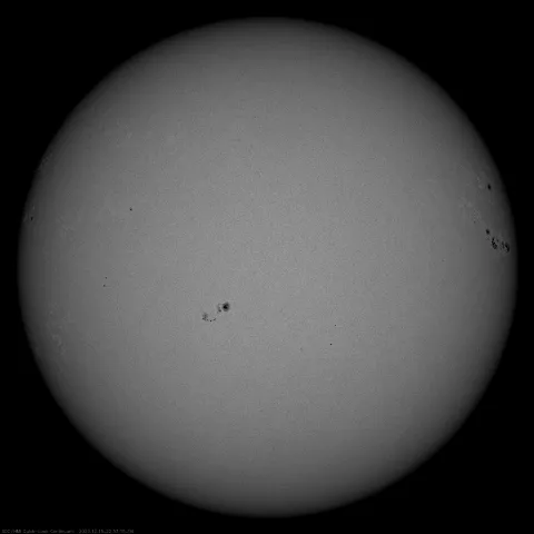 Image of Sun's photosphere