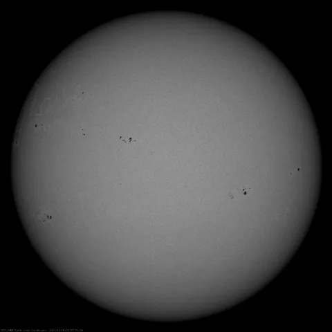 Image of Sun's photosphere