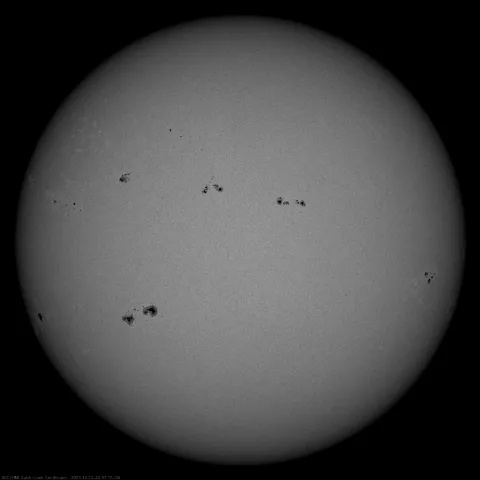 Image of Sun's photosphere