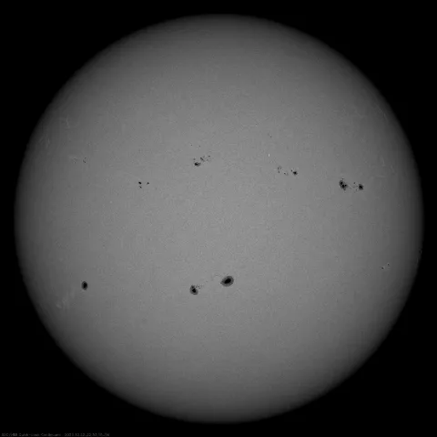 Image of Sun's photosphere