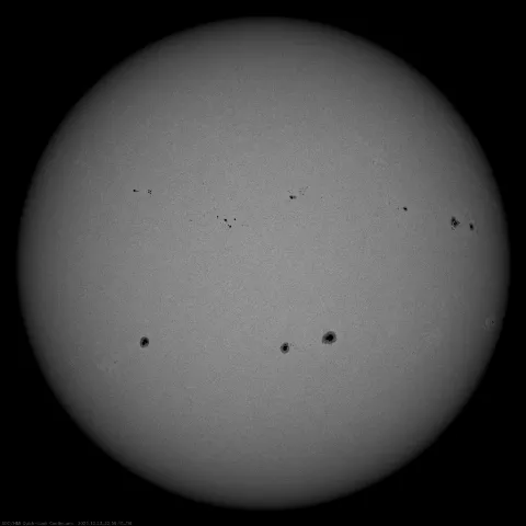 Image of Sun's photosphere