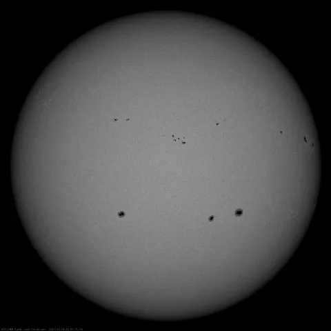 Image of Sun's photosphere