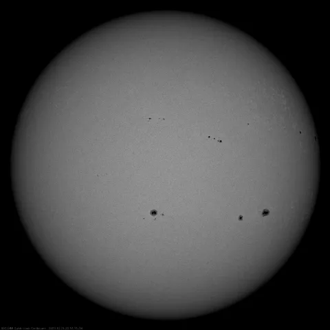 Image of Sun's photosphere