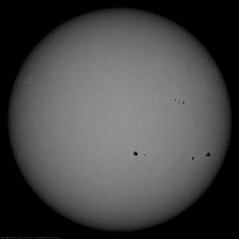 Image of Sun's photosphere