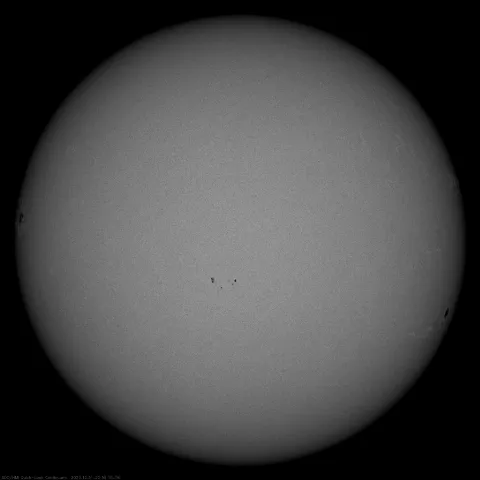 Image of Sun's photosphere