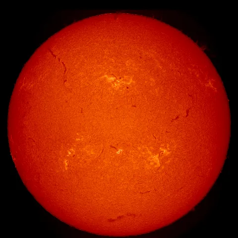 Image of Sun's chromosphere