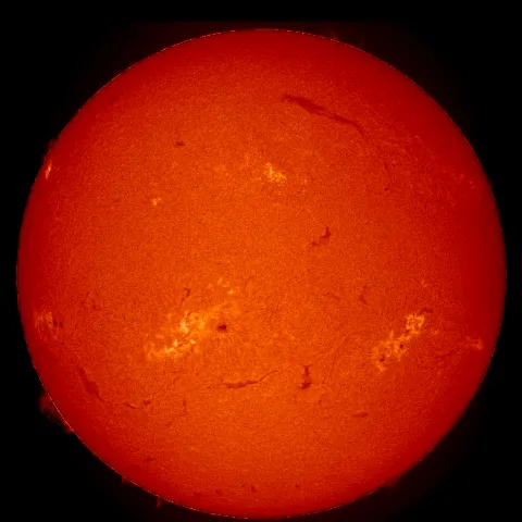 Image of Sun's chromosphere