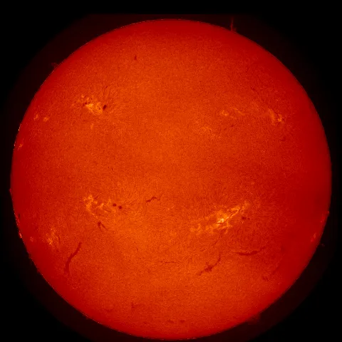 Image of Sun's chromosphere