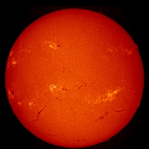 Image of Sun's chromosphere