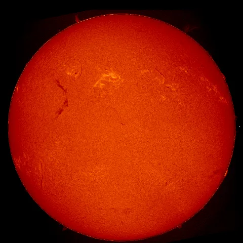 Image of Sun's chromosphere