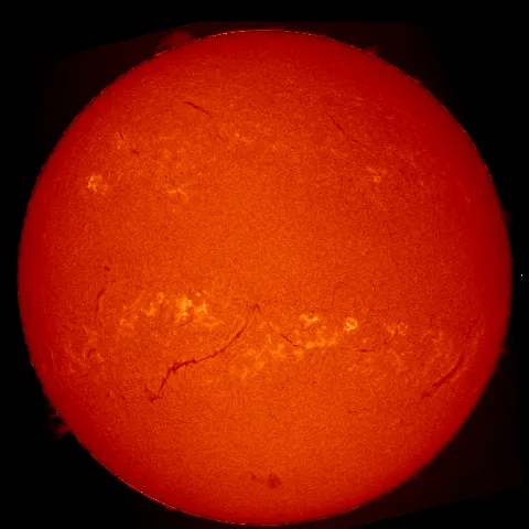 Image of Sun's chromosphere