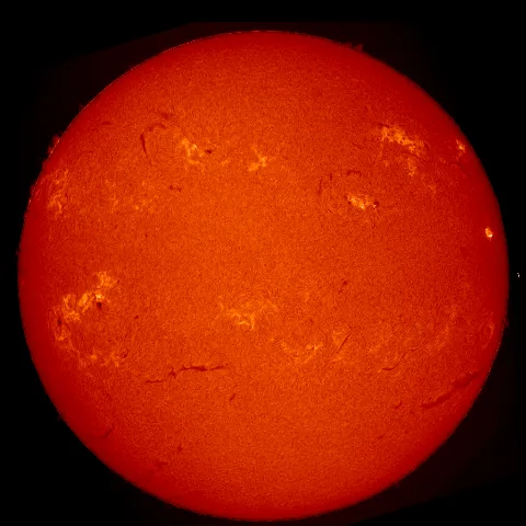 Image of Sun's chromosphere