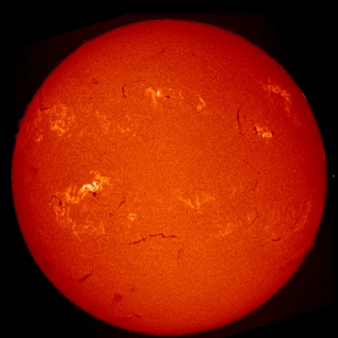 Image of Sun's chromosphere