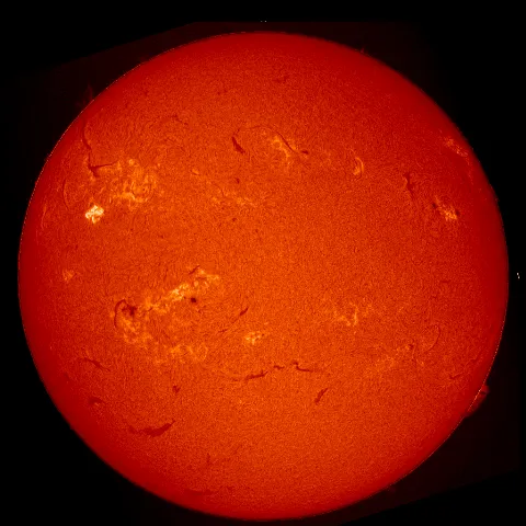 Image of Sun's chromosphere