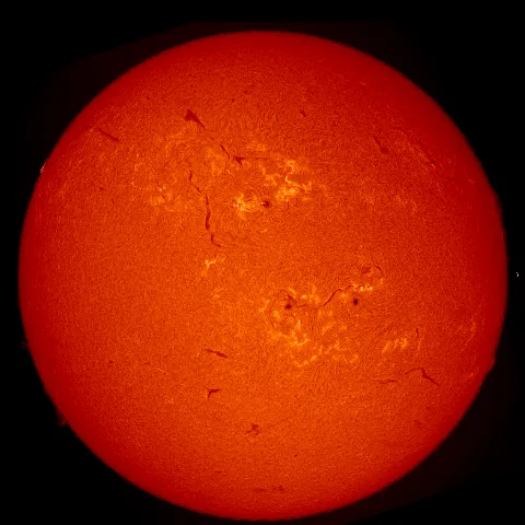 Image of Sun's chromosphere