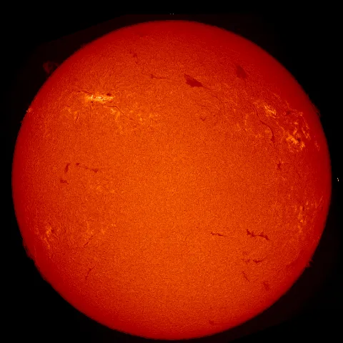 Image of Sun's chromosphere