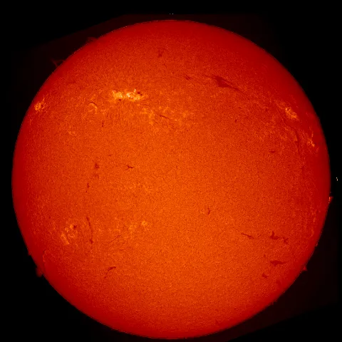 Image of Sun's chromosphere