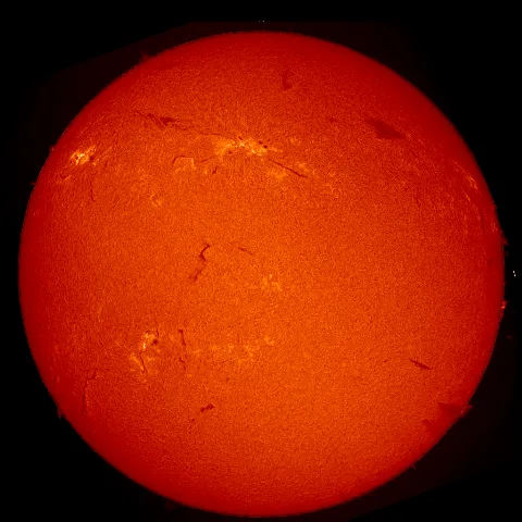 Image of Sun's chromosphere