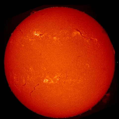 Image of Sun's chromosphere