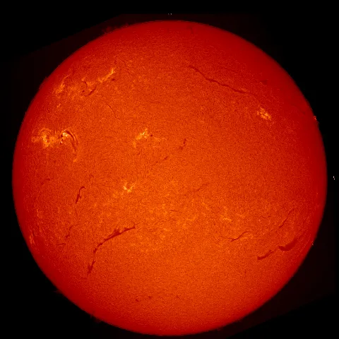 Image of Sun's chromosphere