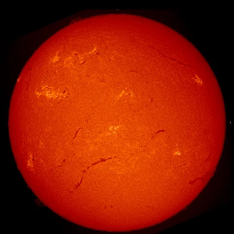 Image of Sun's chromosphere