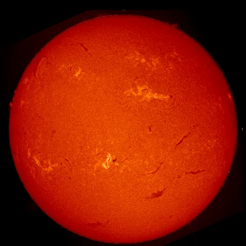 Image of Sun's chromosphere