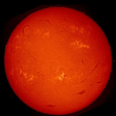 Image of Sun's chromosphere