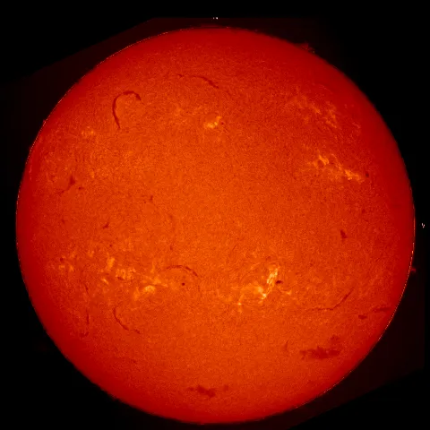 Image of Sun's chromosphere