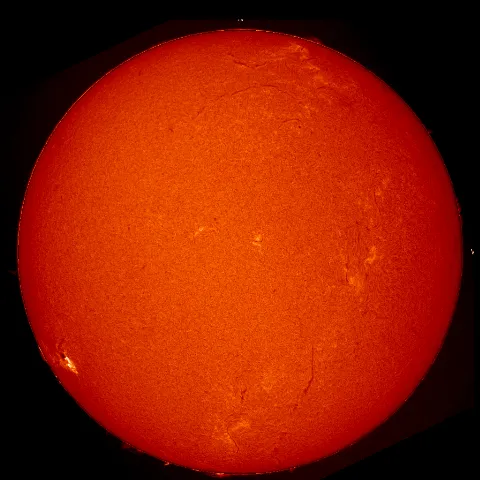 Image of Sun's chromosphere