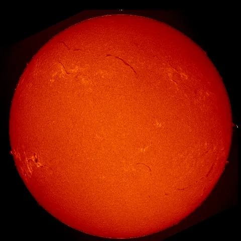 Image of Sun's chromosphere