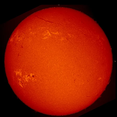 Image of Sun's chromosphere