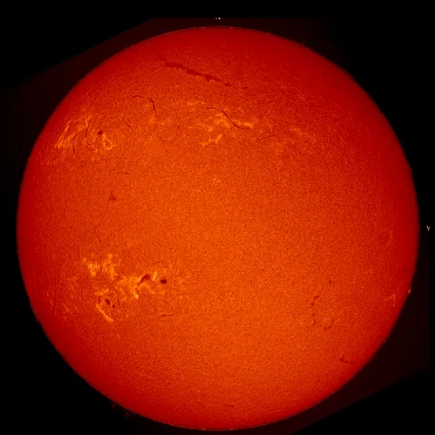 Image of Sun's chromosphere