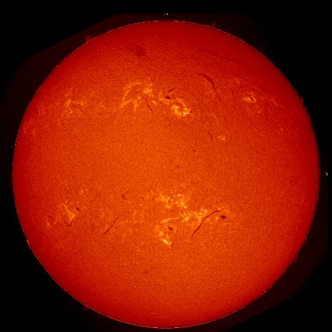 Image of Sun's chromosphere