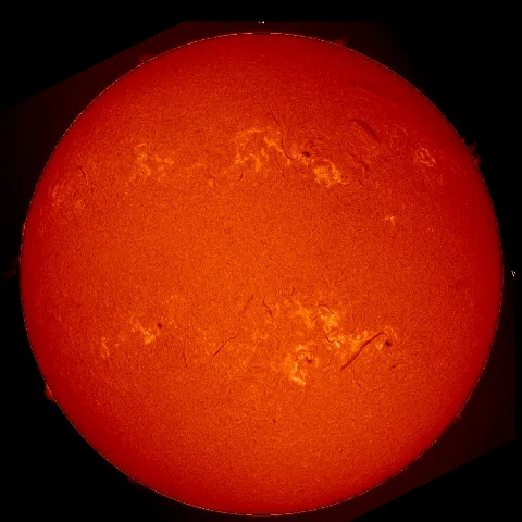 Image of Sun's chromosphere