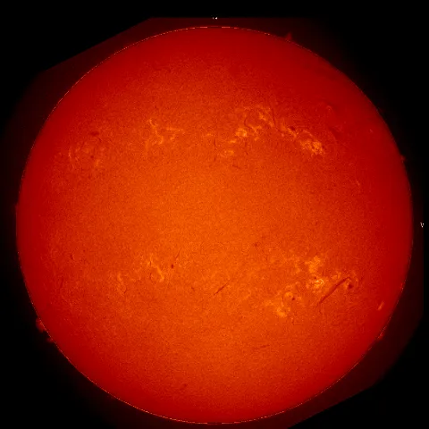 Image of Sun's chromosphere