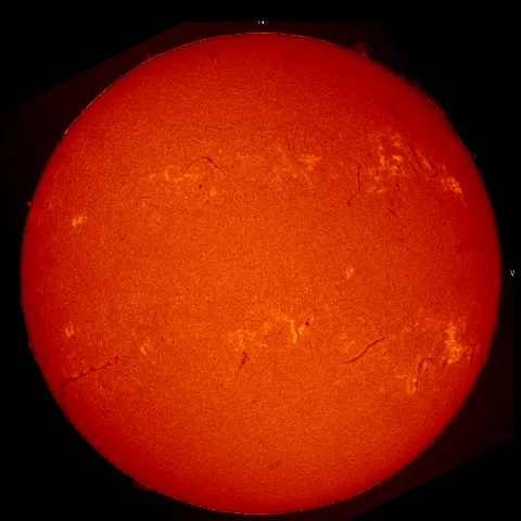 Image of Sun's chromosphere